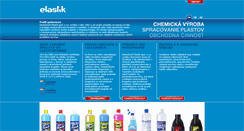Desktop Screenshot of elastik.sk